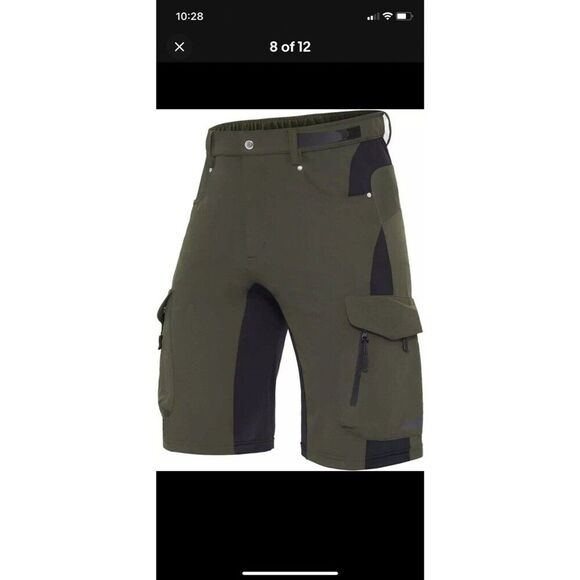 XKTTAC Mens MED Tactical Quick Dry Lightweight Stretchy Shorts Cycling Fitness - Picture 7 of 13